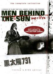 Men Behind The Sun 4: Black Sun - The Nanking Massacre (Limited 4 Disc Edition)